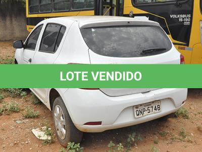 LOTE 037 - RENAULT SANDERO AUTH 10 - PLACA QNP-5748 - ANO 2017 2017