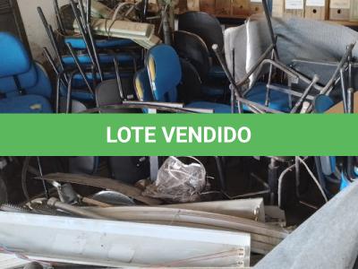 LOTE 002 - 01/02 - VEICULO FIAT 147 - GMG-3849 - 1986 1986. - 02/02 SUCATA DERIVADO OBRA.