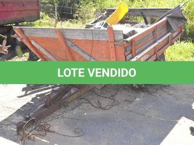 LOTE 014 - SUCATA  AGRÍCOLA DIVERSOS EQUIPAMENTOS