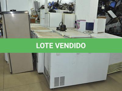 LOTE 014 - REFRIGERADORES, ELETRO DOMESTICOS E SUCATAS