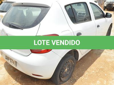 LOTE 033 - RENAULT SANDERO AUTH 10 - PLACA QNP-5743 - ANO 2017 2018