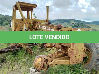 LOTE 001 - 01/02 PATROL CATER PILLAR 12 G - ANO 1994. 02/02 PATROL FIATALLIS PTK 321 ANO 1982.