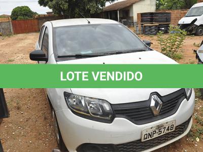 LOTE 037 - RENAULT SANDERO AUTH 10 - PLACA QNP-5748 - ANO 2017 2017