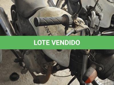 LOTE 012 - HONDA CG 125 CARGO KS - ANO 2009 2009