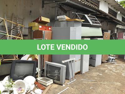LOTE 047 - SUCATA - ELETRÔNICO, INFORMÁTICA, EQUIPAMENTOS, MOBÍLIAS E DIVERSOS