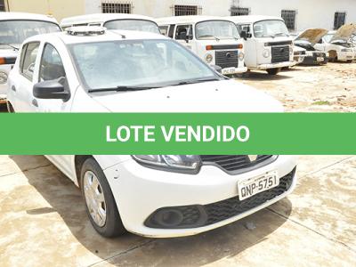LOTE 032 - RENAULT SANDERO AUTH 10 - PLACA QNP-5751 ANO 2017 2018