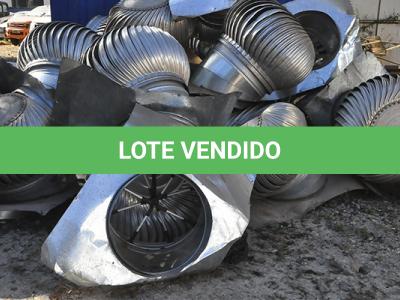 LOTE 012 - SUCATA DERIVADO VENTILAÇÃO