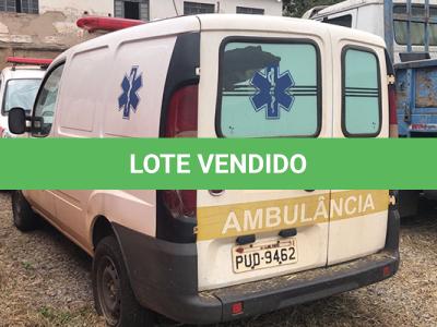 LOTE 007 - FIAT DOBLO 1.8 ATENA AMB - ANO 2014 2014
