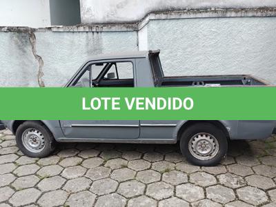 LOTE 002 - 01/02 - VEICULO FIAT 147 - GMG-3849 - 1986 1986. - 02/02 SUCATA DERIVADO OBRA.