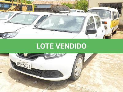 LOTE 032 - RENAULT SANDERO AUTH 10 - PLACA QNP-5751 ANO 2017 2018