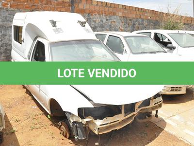 LOTE 030 - VW SAVEIRO AMBULANCIA 1.6 - PLACA HMN-7951 - ANO 2007 2008