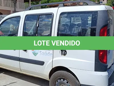 LOTE 009 - FIAT DOBLO ESSENCE 7L E - ANO 2020 2021