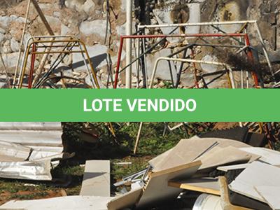 LOTE 016 - SUCATA DE FERRAGEM /DIVERSOS