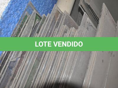 LOTE 010 - SUCATA DE VIDROS