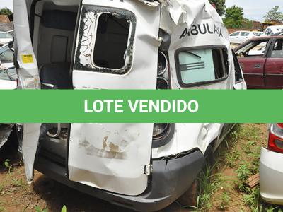 LOTE 045 - SUCATAS 4 VEICULOS - FIAT PÁLIO - FIAT FIORINO - CHERY QQ - TOYOTA ETIOS - Arrematante com certidão de DETRAN