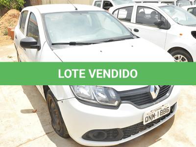LOTE 035 - RENAULT SANDERO AUTH 10 -PLACA QNM-1886 ANO 2017 2018