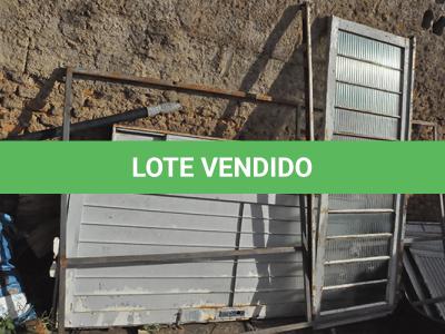 LOTE 010 - SUCATA - MONTANTE - FERRAGEM, PECA MECANICA E MATERIAL DE CONSTRUÇÃO