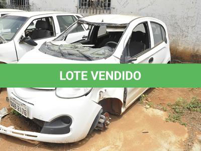 LOTE 045 - SUCATAS 4 VEICULOS - FIAT PÁLIO - FIAT FIORINO - CHERY QQ - TOYOTA ETIOS - Arrematante com certidão de DETRAN