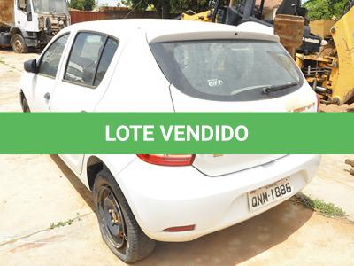 LOTE 035 - RENAULT SANDERO AUTH 10 -PLACA QNM-1886 ANO 2017 2018