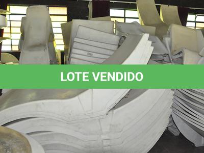 LOTE 002 - MONTANTE DE ESPREGUICADEIRAS EM FIBRA DE VIDRO