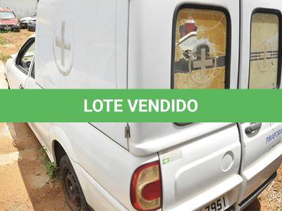 LOTE 030 - VW SAVEIRO AMBULANCIA 1.6 - PLACA HMN-7951 - ANO 2007 2008