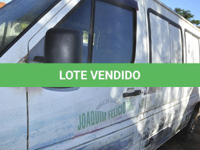 LOTE 001 - I M.BENZ 313CDI - PLACA HLF-2539