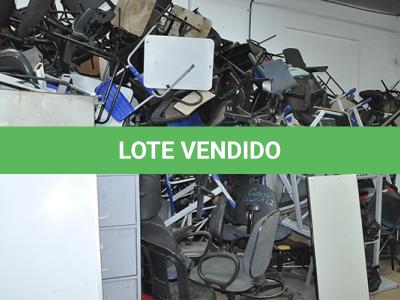 LOTE 015 - SUCATA DE MÓVEIS INSERVIVEIS
