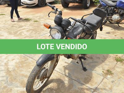 LOTE 041 - HONDA CG 125 FAN - PLACA HGQ-0874 - ANO 2007 2008