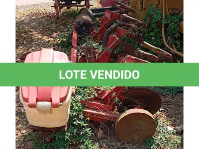 LOTE 014 - SUCATA  AGRÍCOLA DIVERSOS EQUIPAMENTOS