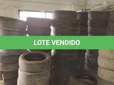 LOTE 018 - DERIVADO OBRAS – PNEUS - PROXIMO DE 159 INIDADES