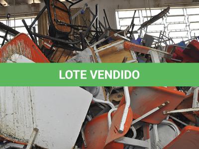 LOTE 047 - SUCATA - ELETRÔNICO, INFORMÁTICA, EQUIPAMENTOS, MOBÍLIAS E DIVERSOS