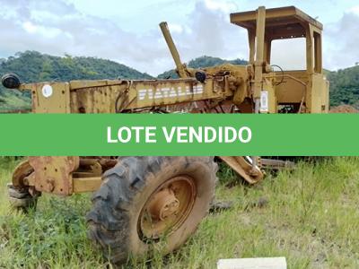 LOTE 001 - 01/02 PATROL CATER PILLAR 12 G - ANO 1994. 02/02 PATROL FIATALLIS PTK 321 ANO 1982.