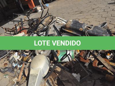 LOTE 010 - SUCATA - MONTANTE - FERRAGEM, PECA MECANICA E MATERIAL DE CONSTRUÇÃO