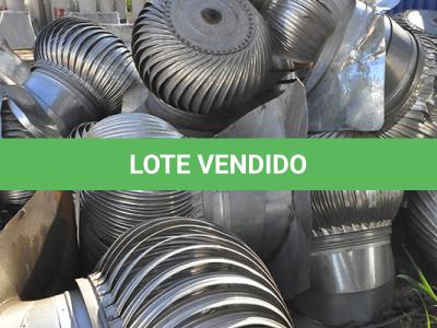 LOTE 012 - SUCATA DERIVADO VENTILAÇÃO