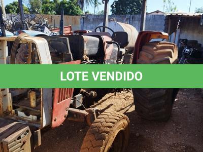 LOTE 013 - TRATOR MASSEY-FERGUNSON - CHASSI SERIE 283057976