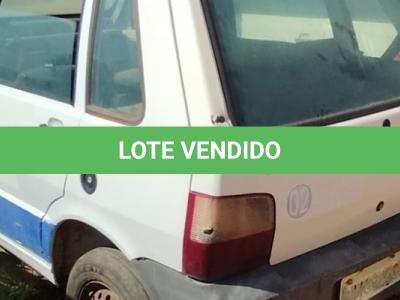 LOTE 039 - FIAT UNO MILLE FIRE FLEX - PLACA HMG-6206 - ANO 2006 2006