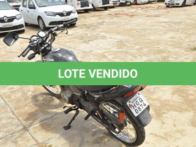 LOTE 041 - HONDA CG 125 FAN - PLACA HGQ-0874 - ANO 2007 2008