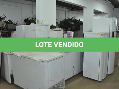 LOTE 014 - REFRIGERADORES, ELETRO DOMESTICOS E SUCATAS