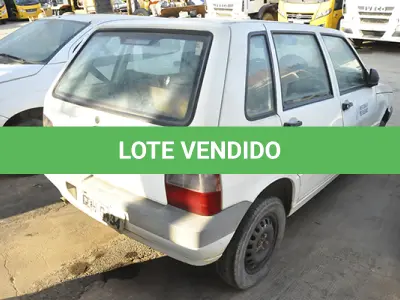 LOTE 004 - FIAT UNO MILLE ECONOMY - ANO 2012 2013 - PLACA GOW-6434