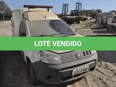 LOTE 025 - FIAT FIORINO ATENA AMB - ANO 2018 2019 - PLACA QOX-4482