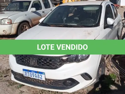LOTE 001 - FIAT ARGO 1.0 ANO 2021 2022 - PLACA RTO9A82
