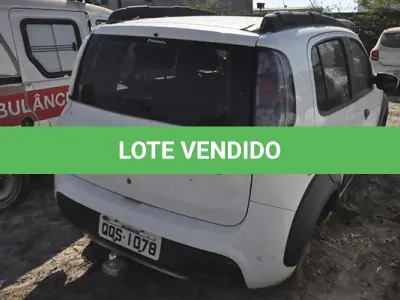 LOTE 017 - FIAT UNO WAY 1.0 E - ANO 2018 2019 - PLACA QQS-1078