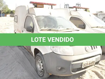 LOTE 026 - FIAT FIORINO ATENA AMB - ANO 2018 2019 - PLACA QOX-4480