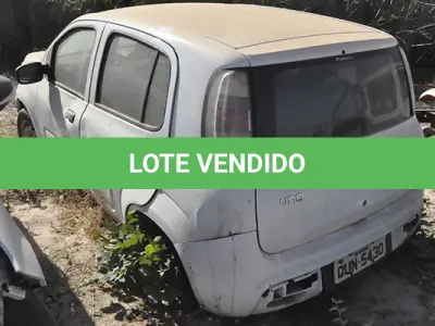 LOTE 009 - FIAT UNO ATTRACTIVE 1.0 - ANO 2019 2020 - PLACA QUN-5430