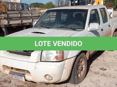 LOTE 002 - NISSAN FRONTIER 4X4 SE - ANO 2004 2004 - PLACA JFQ5C75
