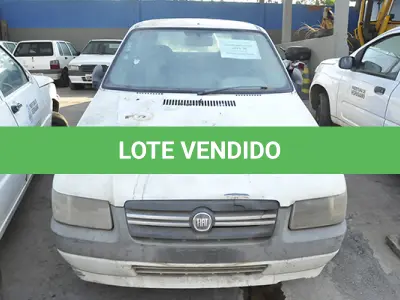 LOTE 004 - FIAT UNO MILLE ECONOMY - ANO 2012 2013 - PLACA GOW-6434
