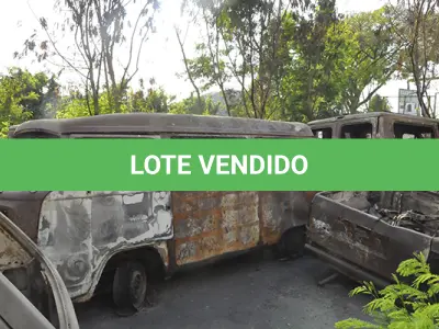 LOTE 026 - SUCATAS 12 VEICULOS - CERTIDÃO DE BAIXA DETRAN
