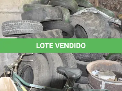 LOTE 012 - SUCATAS PNEUS - DIVERSOS MODELOS DE PNEUS