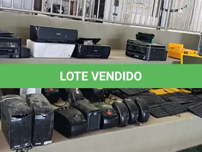 LOTE 013 - SUCATA DE INFORMATICA E ELETRO