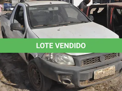 LOTE 013 - FIAT STRADA WIRKING - ANO 2014 2014 - PLACA OWV-1392